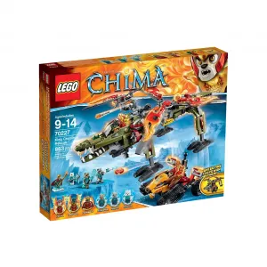 Крокодил дух зверь король строительные блоки 863 шт 70227 LEGO