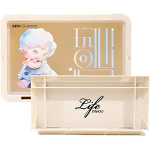 /Dimoo PTS Exhibition Limited Playful Heart Return Camping Box Trend Based Products POP MART