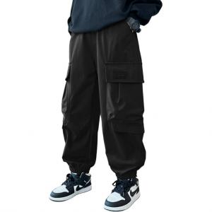 Вязаные спортивные штаны Teenagers EASTERN CAMEL, черный