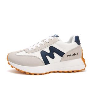 Низкие повседневные туфли женские Mulinsen, White Blue