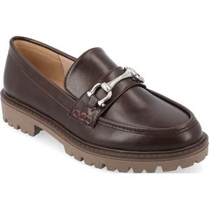 Широкие мокасины Jessamey Journee, коричневый