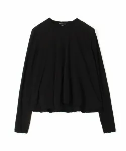 Футболка А-силуэта из хлопкового трикотажа WHGF3943