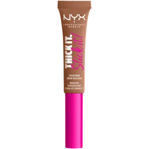 Каштановая веганская гель-тушь для бровей Nyx Professional Makeup Thick It. Stick It., 7 мл