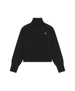 Пуловер с логотипом Crest Kenzo, черный