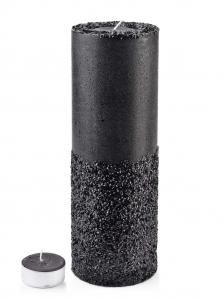 Подсвечник Mondex черный высота: 36 см