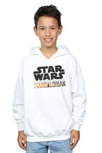 Толстовка с логотипом «Мандалорец» Star Wars, белый