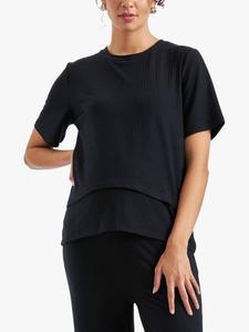 Топ для беременных и кормящих Mike Rib Ripe, Black