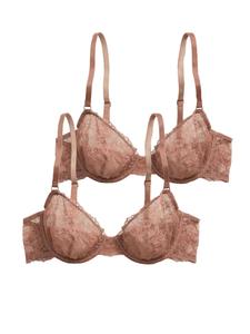 Треугольный бюстгальтер Polo Ralph Lauren Heritage Lace , Rusty red