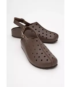 Женские кожаные сабо Justa Forever & Always Shoes, коричневый