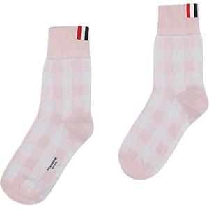 Женские носки FW25 до щиколотки THOM BROWNE, светло-розовый