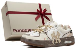 MLB Кроссовки для скейтбординга Chunky Liner унисекс с низким верхом, желтые/белые/умбра