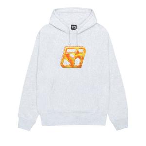 Худи Stussy Blaze Hoodie, Ash Heather