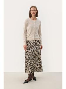 Кардиган EllahPW свободного кроя в цвете французский дуб/серебристая полоска PART TWO