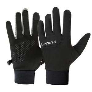 Велосипедные перчатки для активного отдыха ветрозащитные унисекс polyester LINING, Black[Touchscreen Anti-Slip/Sweat-Resistant Thermal]