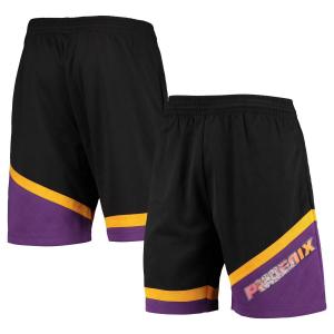 Мужские шорты Mitchell & Ness Black Phoenix Suns Hardwood Classics 75th Anniversary Swingman