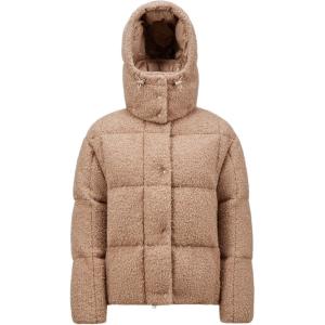 Пуховик женский бежевый Moncler