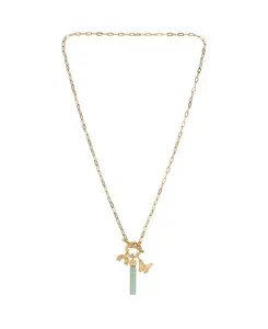 Ожерелье с подвеской из камня Charged, aventurine