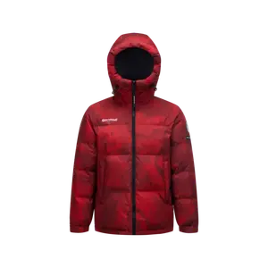 BOSIDENG Модная спортивная коллекция пуховик унисекс, Fiery Rider Red | 9AK2