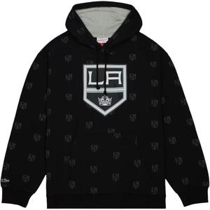 Mitchell Ness Толстовка Mitchell & Ness Los Angeles Kings Allover мужская Black