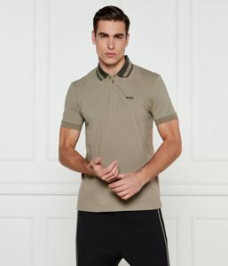 Рубашка поло Regular fit Boss Green, хаки