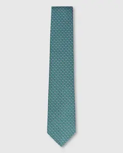 Мужской шелковый галстук Miguel Bellido, зеленый