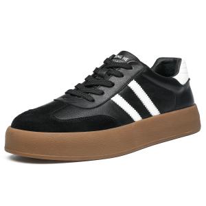 Износостойкие низкие повседневные кроссовки для мужчин Chint, черный