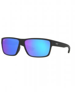 Мужские поляризованные солнцезащитные очки Uila, MJ000785 Maui Jim, Black Matte
