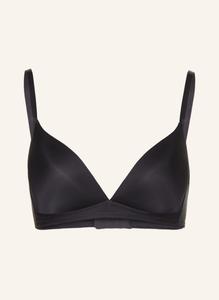 Бюстгальтер HANRO BH SATIN DELUXE aus Satin, черный