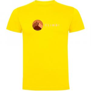 Футболка с коротким рукавом Kruskis Climb!, желтый