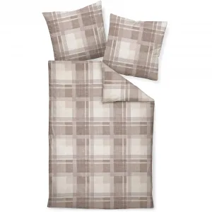 Постельное белье Janine «DAVOS65159 07», на молнии, цвет naturell mauve