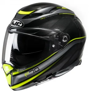 Шлем HJC F70 Diwen HJC Helmets, черный/ярко-желтый