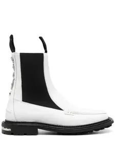 Ботинки с металлическим декором Toga Virilis, белый