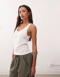 Верхняя топка для будних дней белого цвета Weekday