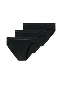 Трусы Rio комплект из 3 штук чистый микро Schiesser, черный