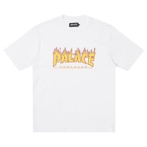 Футболка Palace x Thrasher  'White', белый