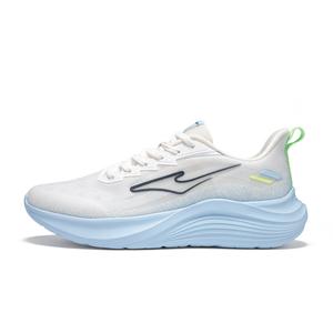 Erke Амортизирующие, дышащие, легкие, низкие, повседневные кроссовки для бега, мужские, белые, синие