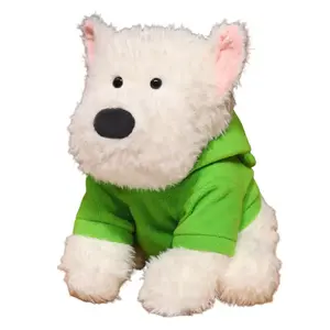 Милые плюшевые куклы щенков хайленд 13см/24см/35см/45см высота OU DI PIG, зеленый