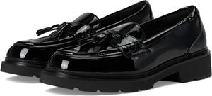 Лоферы Clarks Lauryl Tassel, цвет Black Patent Synthetic