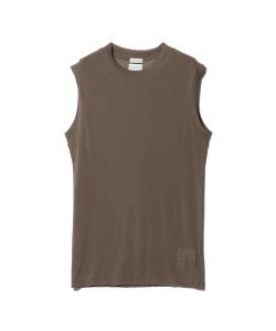 Топ-майка с прозрачным кроем/Колонка Постоянная Column, цвет Brown