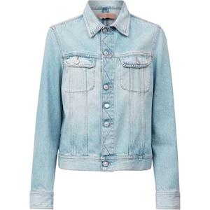 MM6 Maison Margiela Куртка с вырезами, Light Blue