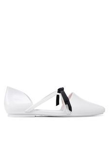 Балетки Melissa Pointy Stripe Jason 33435 Blanco, белый