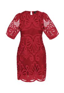 Коктейльное платье faina Fashion Look, темно-красный