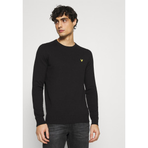 Свитер CREW NECK Lyle & Scott, угольно-черный