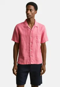 Рубашка с коротким рукавом Gant, Rose Pink