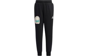 Детские трикотажные спортивные штаны Adidas, черный