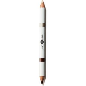 Lily Lolo, Brow Duo Pencil, карандаш для бровей, оттенок средний, 1,5 г