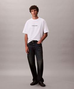 (M) Футболка Calvin Klein Standard Relaxed Crew Neck Calvin Klein 40HM228