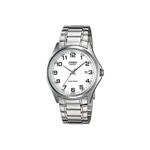 CASIO Часы Men Standard Series White Watch MTP-1183A-7B, White Dial Silver Strap