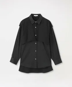 Рубашка, похожая на многослойную Loveless, цвет Black