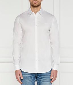 Рубашка мужская Guess Jeans облегающего кроя, белый
